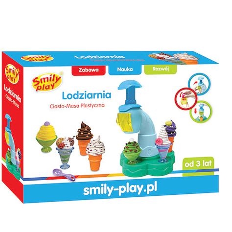 Smily Play Masa Plastyczna Lodziarnia Smily Play Sklep EMPIK