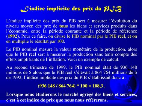 Introduction à La Macroéconomie Les Concepts Et La Mesure Ppt