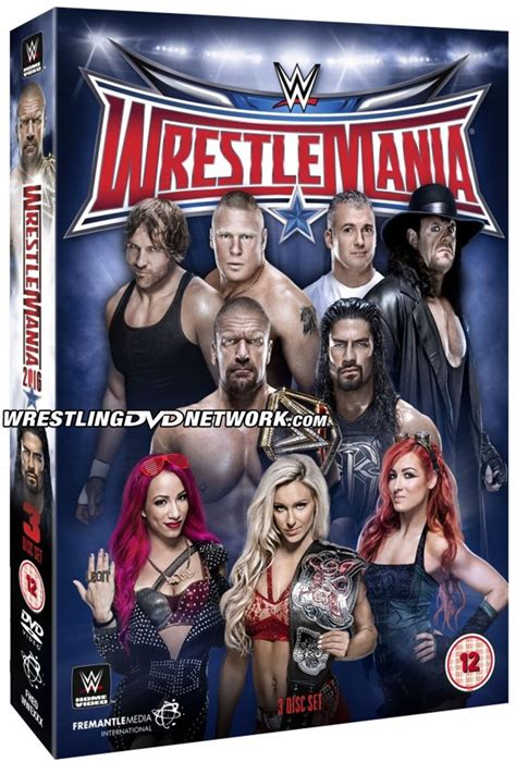 EXCLUSIVE: Official Box Art & Extras List Revealed for WWE WrestleMania 32 DVD & Blu-Ray ...