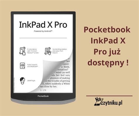 Pocketbook InkPad X Pro już dostępny NaCzytniku pl