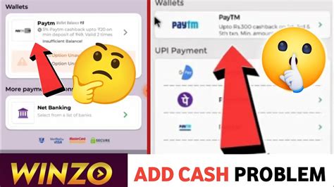 Winzo Add Cash Problem 2024 Winzo Me Add Cash Problem How To Add