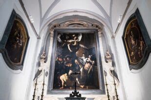 Caravaggio In De Pio Monte Della Misericordia In Napels