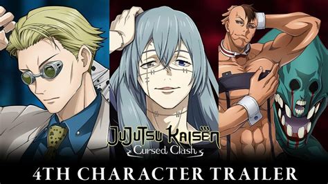 Fourth characters showcase trailer released for Jujutsu Kaisen Cursed ...