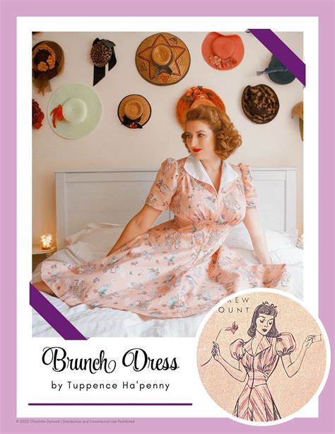 The Brunch Dress — Tuppence Hapenny Vintage