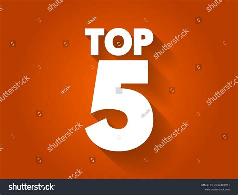 top  ranking list   stock vector royalty