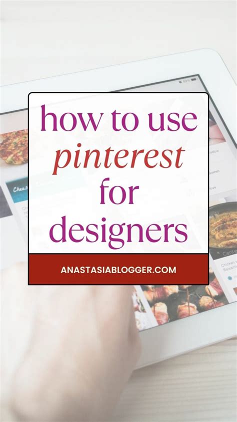 pinterest  designers anastasia blogger   start