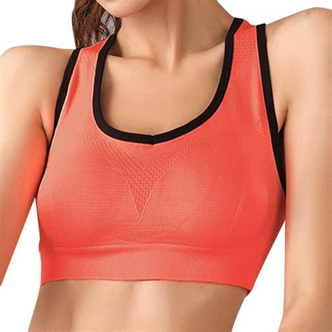 Sports Bra For Women Longline Padded Strappy Sports Bras Medium Support Yoga Gym Running