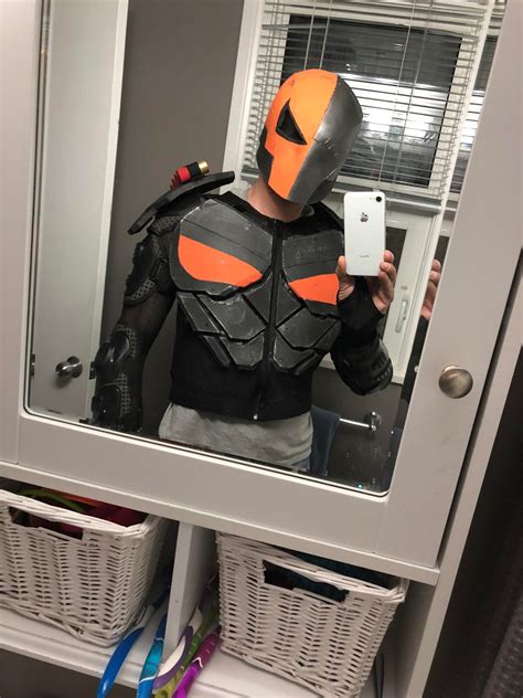 Self Hows My Deathstroke Coming Along Suggestions Rcosplay