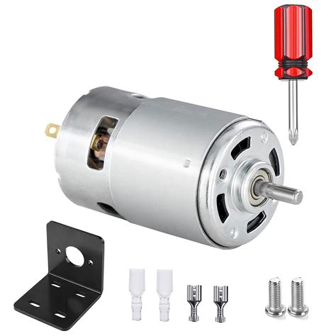 Dc Motor Dc V V Max Rpm Ball Bearing Large Torque