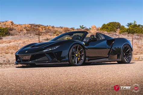 Ferrari F8 N Largo Spider Novitec X Vossen Series Nf10 Vossen Wheels