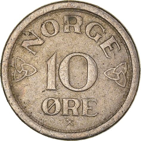 Coin Norway 10 Öre 1957 European Coins