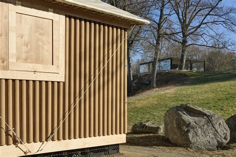 Shigeru Bans Paper Log House Meets Glass—and Brick—at Historic Philip