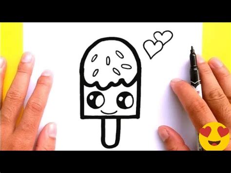 Dessin Facile Comment Dessiner Une Glace Kawaii Facile Dessin