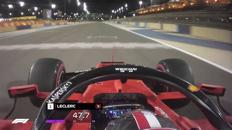 Watch Ferraris Charles Leclerc Onboard Pole Lap 2019 Bahrain Gp