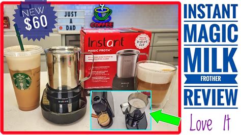 NEW Instant Pot Magic Froth 9 In 1 Electric Milk Frother Review YouTube