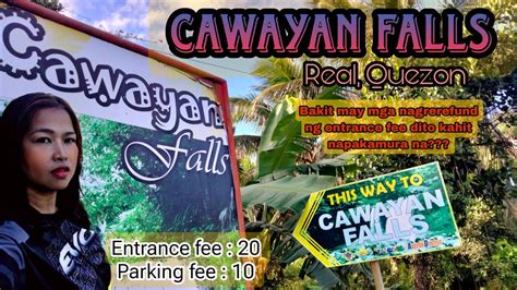 Chasing Cawayan Falls Real Quezon Bakit Nga Ba May Nag Rerefund