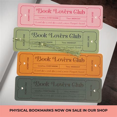 Custom bookmarks are the perfect gift for the book lovers in your life 12