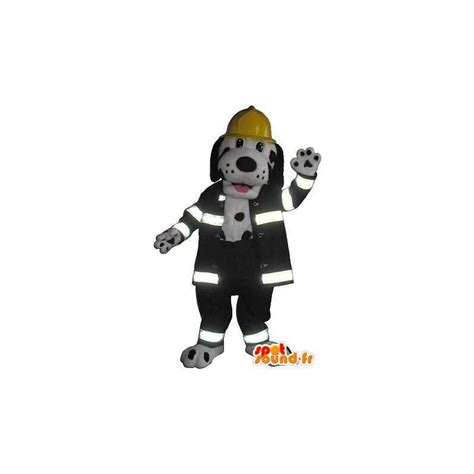 Purchase Dalmatian mascot fireman firefighter american costume in Dog mascots