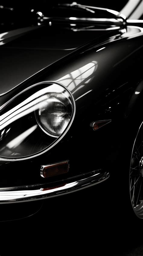 Free AI art images of black car wallpaper 4k for mobile