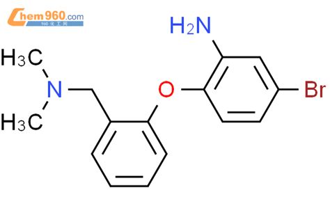 780766 38 3 Benzenemethanamine 2 2 Amino 4 Bromophenoxy N N Dimethyl