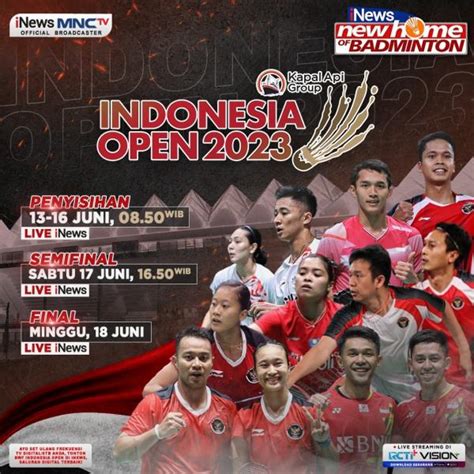 Wakil Wakil Terbaik Indonesia Siap Berjuang Di Indonesia Open 2023 Hari