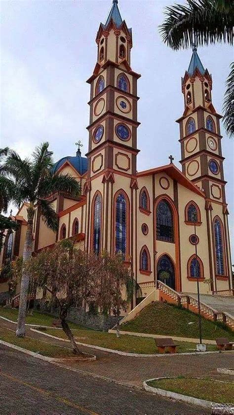 Santuário De Nossa Senhora Da Penha Passos Minas Gerais Brasil Ponto Turístico Catedral