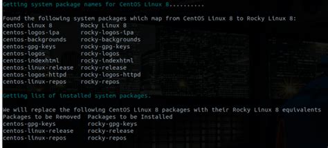 Migrate CentOS 7 8 To Rocky Linux 8 100 Working GoLinuxCloud