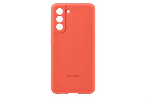 Samsung Galaxy S21 Fe Silicone Case Coral Incredible Connection