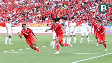 Hasil Babak Pertama Timnas Indonesia U 22 Vs Vietnam Di Semifinal Sea