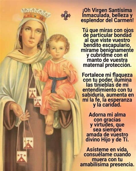 Feliz Gran Dia Oh Virgen Santisima Inmaculada Belleza Y Esplendor Del