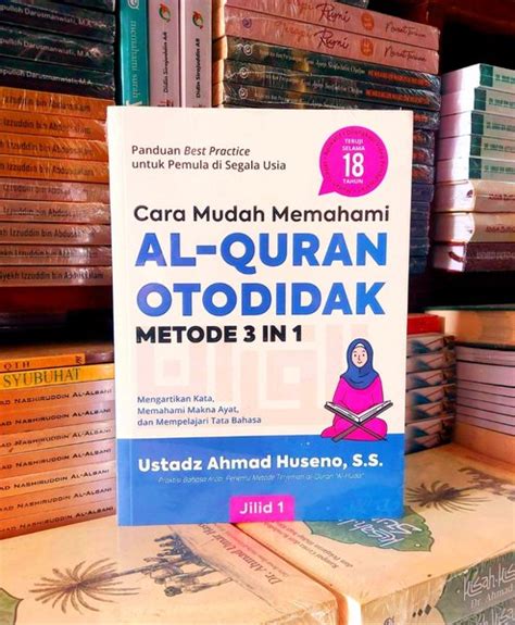 Jual Buku Cara Mudah Memahami Al Quran Otodidak Metode 3 In 1 Jilid 1