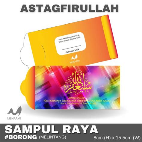 Menaami Sampul Raya 2024 Borong Sampul Cantik Sampul Duit Raya