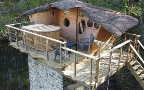 Les Meilleures Cabanes Dans Les Arbres Avec Jacuzzi En Pays De La