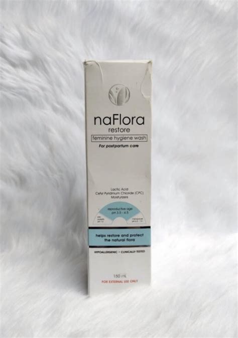 Naflora Restore Feminine Hygiene Wash 150ml Helps Restore And Protect