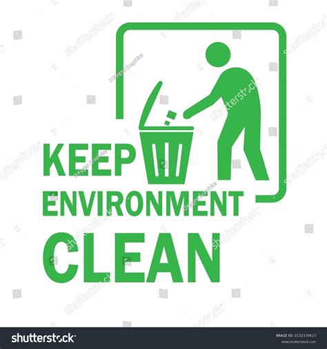 Environment Clean Eco Logo Symbols Clip Stock Vector Royalty Free