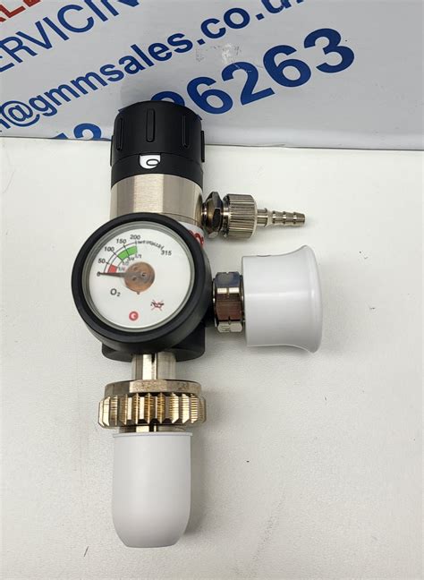 GCE Healthcare Bullnose Oxygen Regulator With Flow Meter GMM SALES