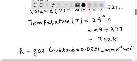 SOLVED:Torr. What is the molar mass of the polypeptide?