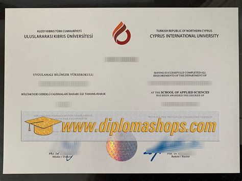 Details Of Buying Cyprus International University Diplomas