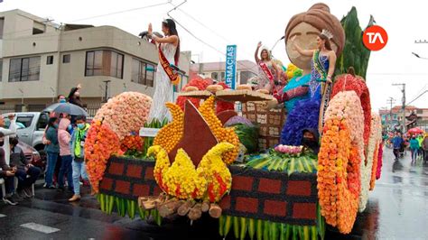 Ambato sí tendrá fiesta de las Frutas y las Flores en 2024