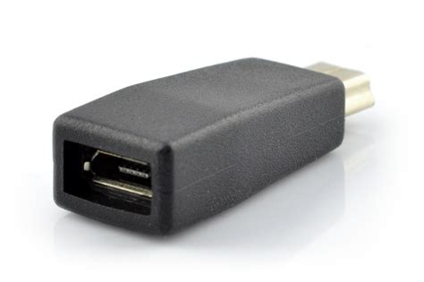 Adapter Gniazdo Microusb Wtyk Miniusb Botland Sklep Dla Robotyk W