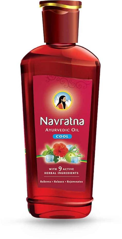 Buy New Navratna Ayurvedic Cool Oil Combination Of 9 Ayurvedic Herbs