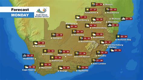 Weather Forecast - Monday, 23 January 2023 - eNCA