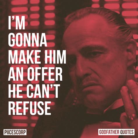 Godfather movie Quotes - PiiCESCORP