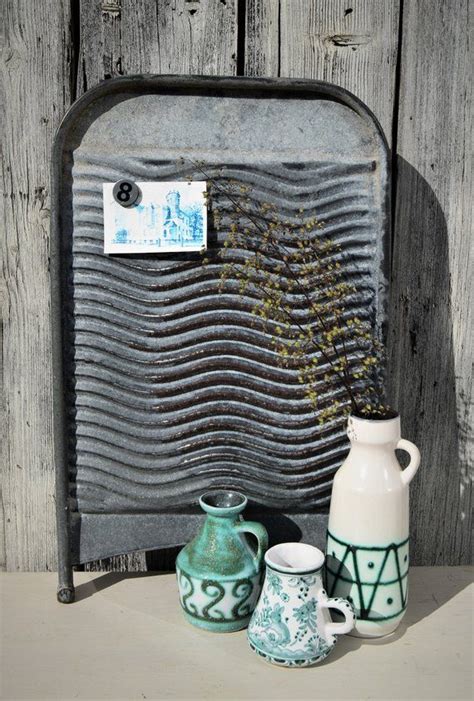 Washboard Memo Board Rustic Laundry Room Decor Primitive Clothes