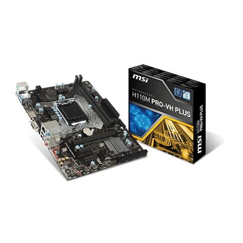 Msi H M Pro Vh Plus Th Th Gen Intel Motherboard