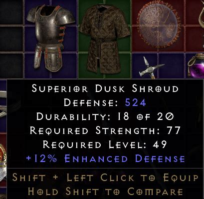 Superior Dusk Shroud Armor Base Shop Here Ft Topic D2jsp