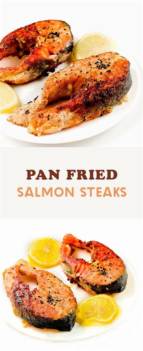 Pan Seared Salmon In 10 Minutes Chefjar Recipe Salmon Steak Recipes Pan Fried Salmon