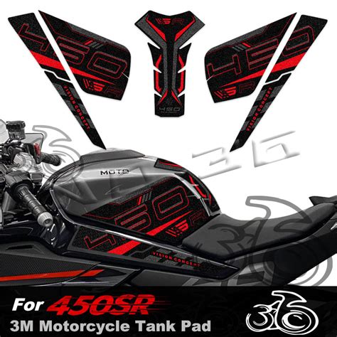 For Cfmoto Cf Moto 450sr 450 Sr 3m Motorcycle Side Tank Pad Sticker Gas