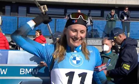 Biathlon Justine Braisaz Bouchet Prima L Annuncio Della