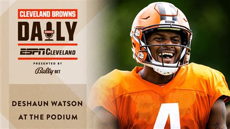 Deshaun Watson Speaks To The Media Cleveland Browns Daily